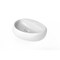 Castello Usa Rosaria Porcelain Wall Mounted Sink No Hole - Matte White CB-RC-WM-P-WHT-M-NH - alternate 2